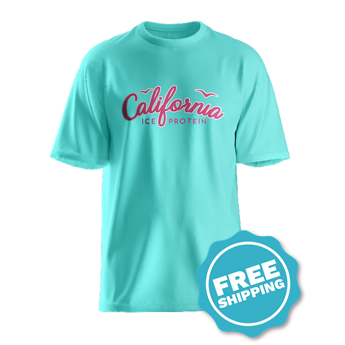 Green & Pink California Ice Protein