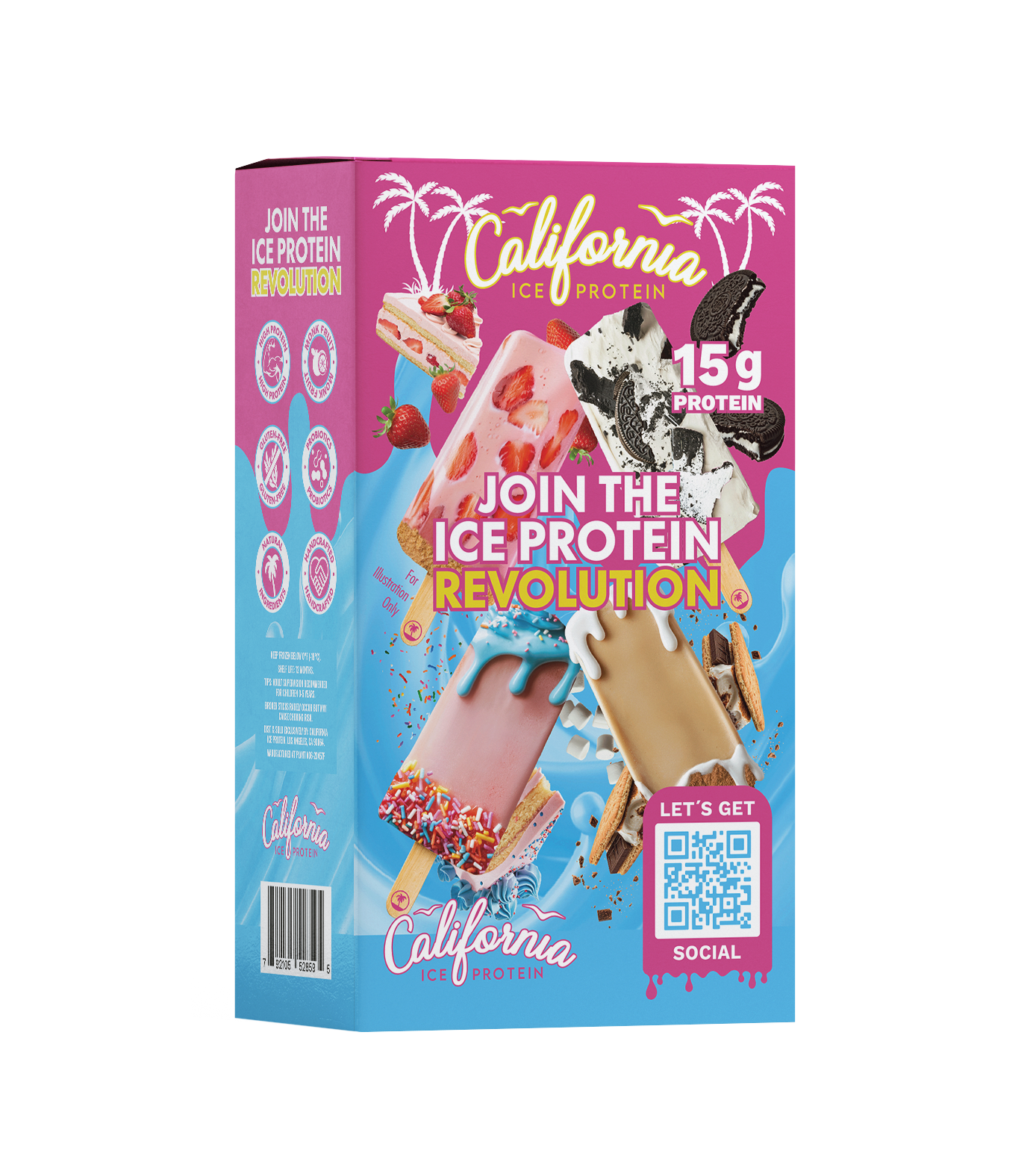 Fit Collection Variety Pack (Four 3 oz Protein Ice Cream Bars)