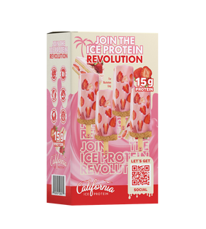 Strawberry Swolecake (Four 3 oz Protein Ice Cream Bars) (Mix & Match)