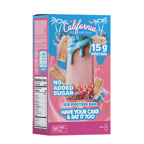 Have Your Cake & Eat It Too (Four 3 oz Protein Ice Cream Bars)