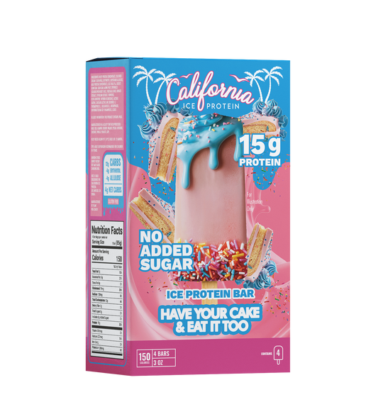 Have Your Cake & Eat It Too (Four 3 oz Protein Ice Cream Bars)