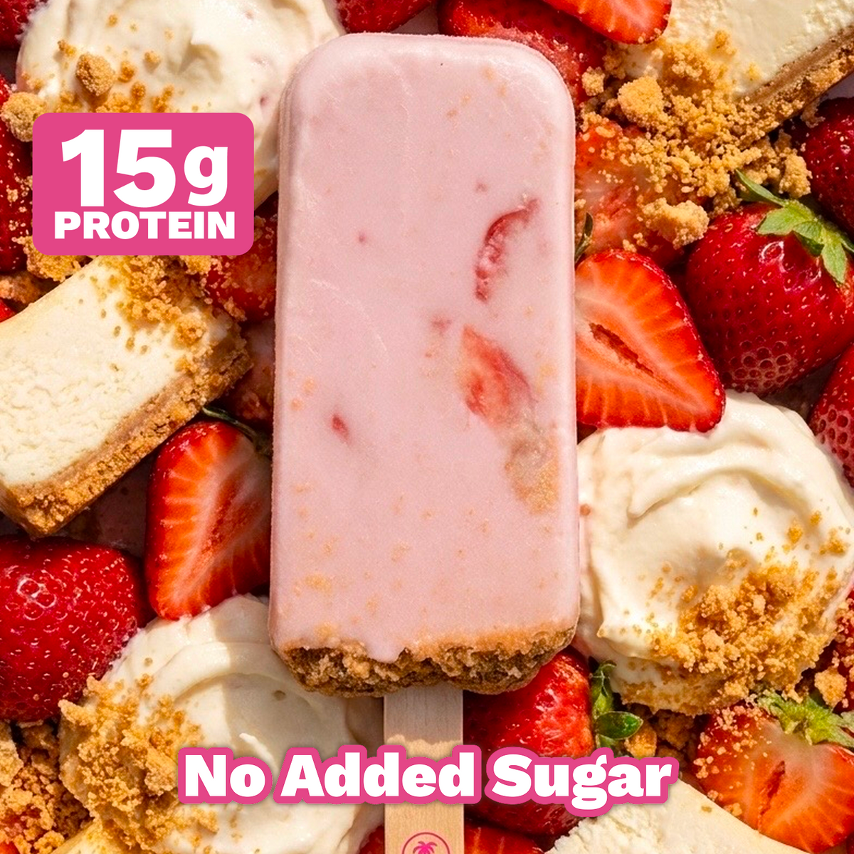 Strawberry Swole Cake